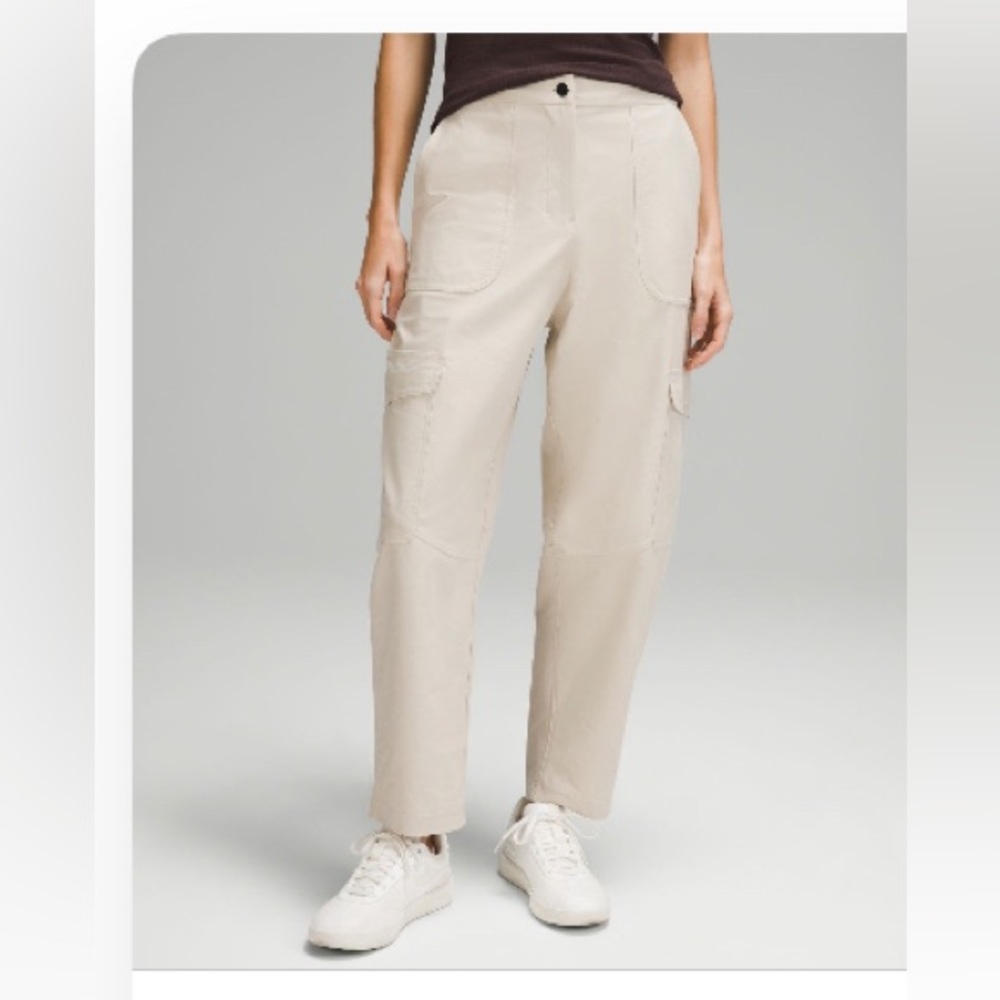 LULULEMON LIGHT UTILITECH HIGH RISE CARGO PANTS